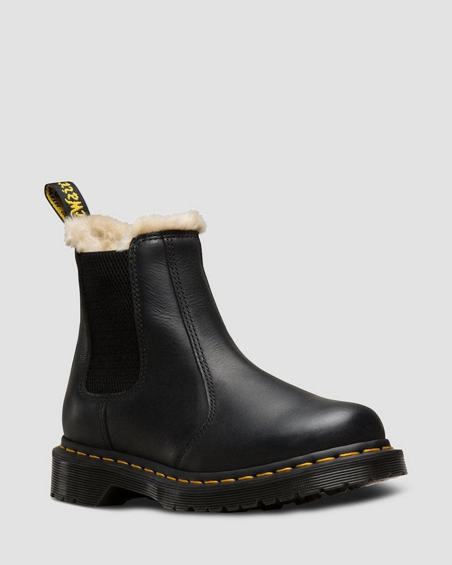 Dr. Martens Fur-lined 2976 Leonore Wyoming Chelsea Boots