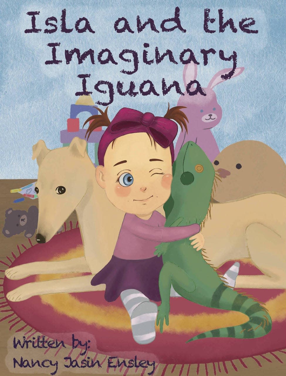 Ottawa Lake author Nancy Jasin Ensley’s newest book is "Isla and the Imaginary Iguana."