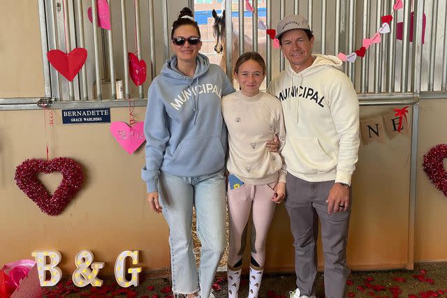 Mark Wahlberg/Instagram Rhea Durham and Mark Wahlberg with daughter Grace