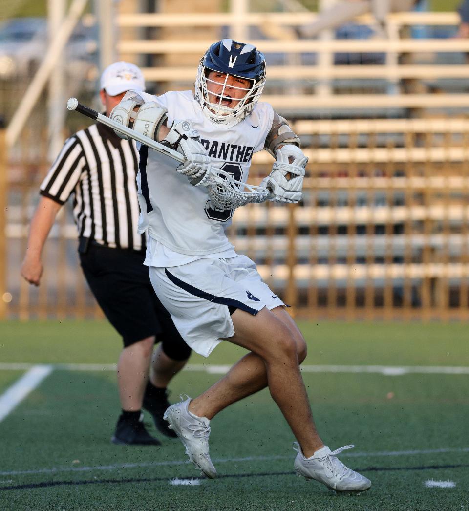 Rex Kesselring is an offensive leader for Pittsford.