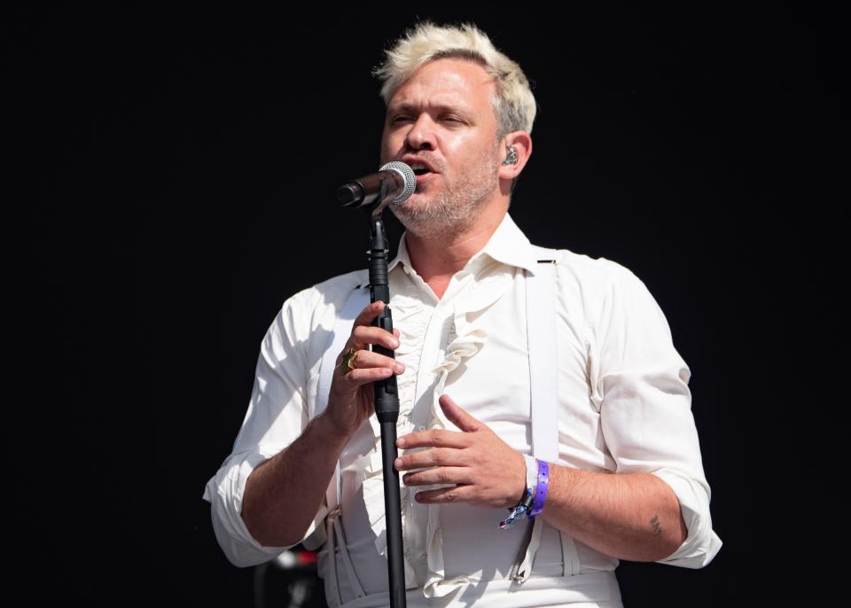 1st July 2023 London UK Will Young performs at Five Four of American Express Presents BST Hyde Park in London, United, Kingdom. Credit: glamourstock/Alamy Live News