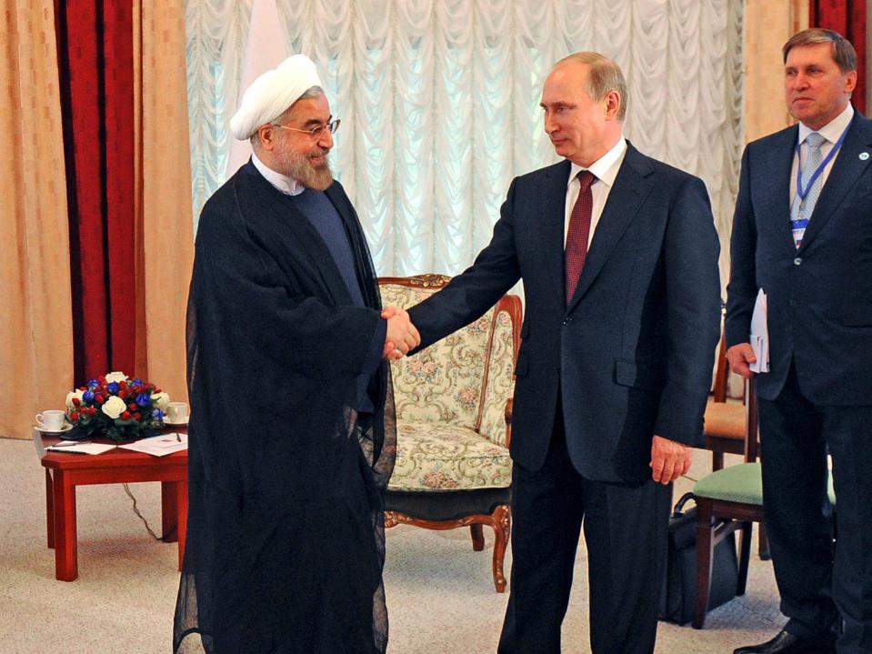 putin rouhani russia iran