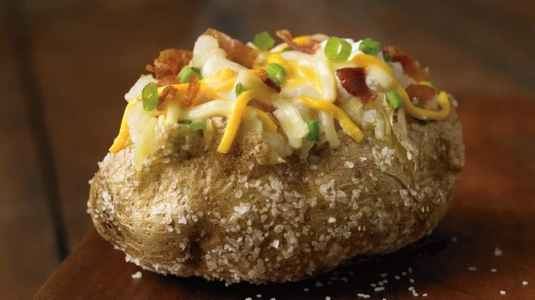 Outback Steakhouse dressed baked potato