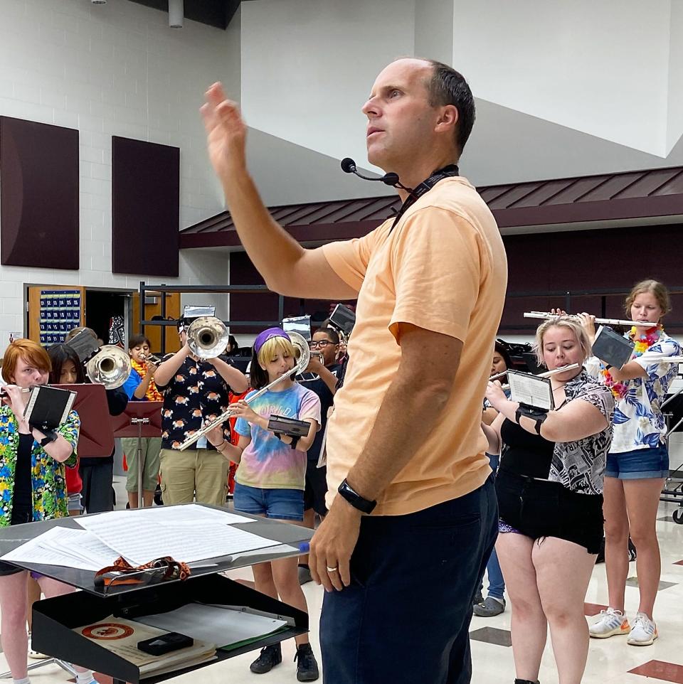 Jim Whitehead is director of Sturgis High School band.