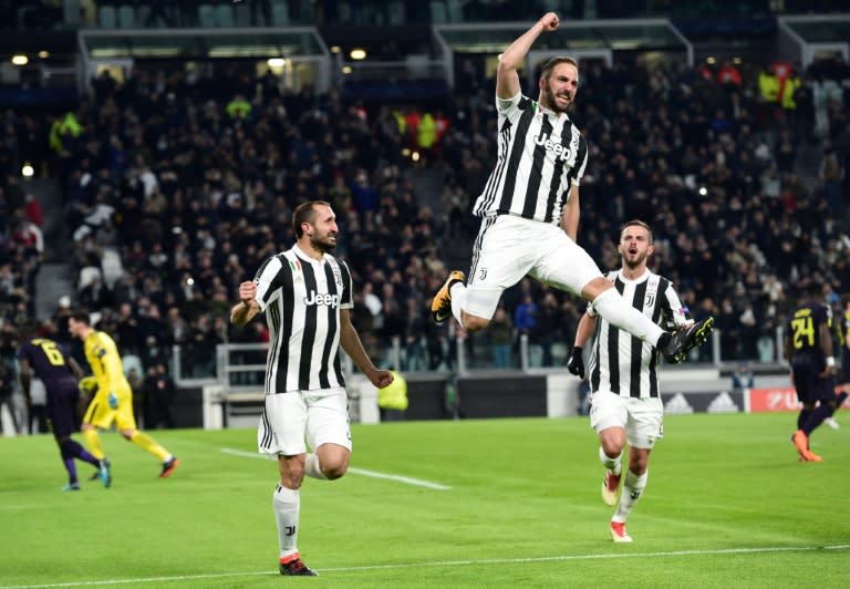 Juventus took control thanks to Higuain's double, but the striker later missed a penalty