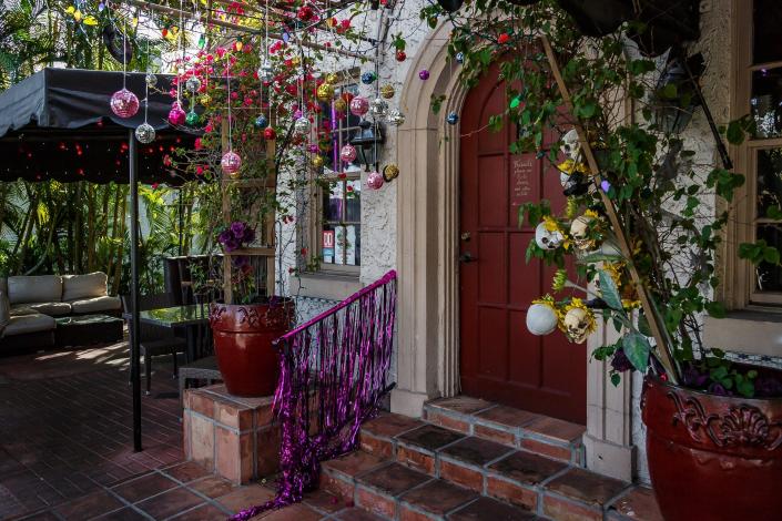 Death or Glory&#39;s front door, as photographed in February 2020.