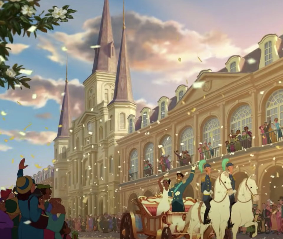 MOVIE: Wedding Venue in <i>The Princess and the Frog</i>