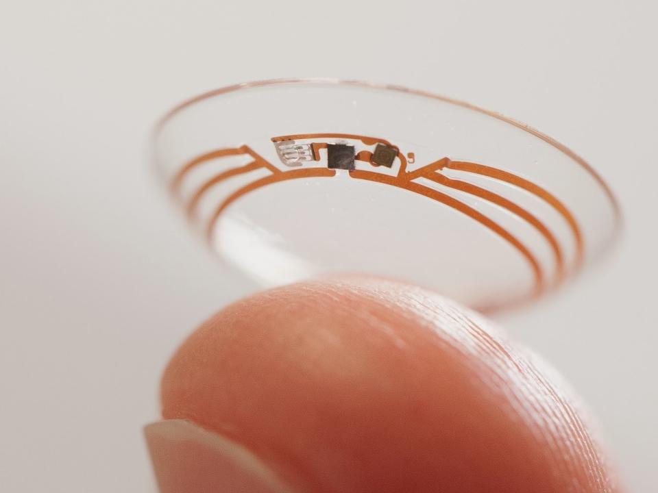 Google smart contact lens