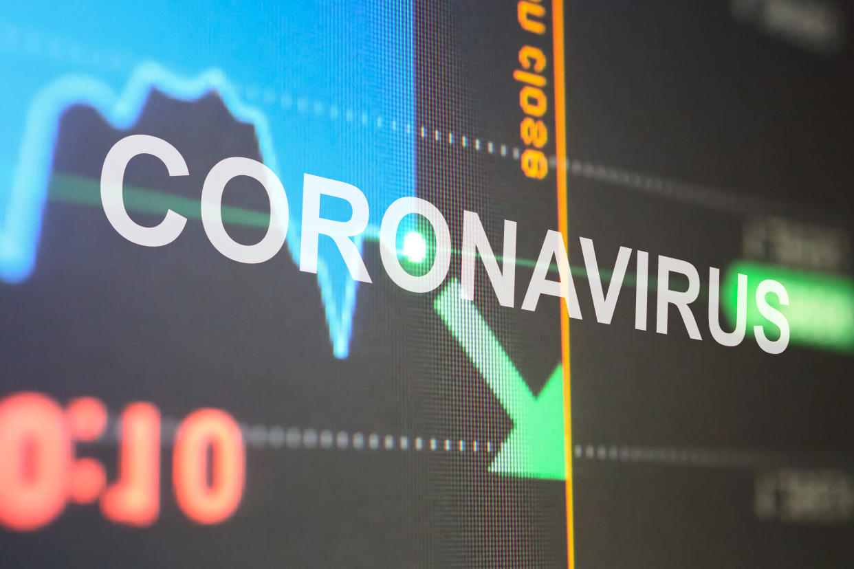 Stock market fall with Coronavirus outbreak