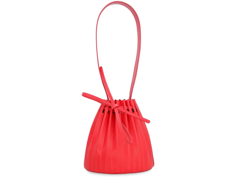 Mansur Gavriel Mini Pleated Bucket Bag