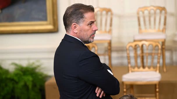 PHOTO: Hunter Biden attends a Presidential Medal of Freedom ceremony honoring 17 recipients, in the East Room of the White House in Washington, DC, July 7, 2022. (Saul Loeb/AFP via Getty Images, FILE)