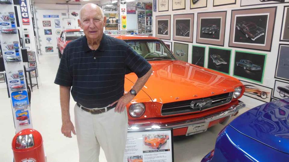 <img src="gale-halderman.jpg" alt="Gale Halderman, designer of the original Ford Mustang, has passed away at age 87.">