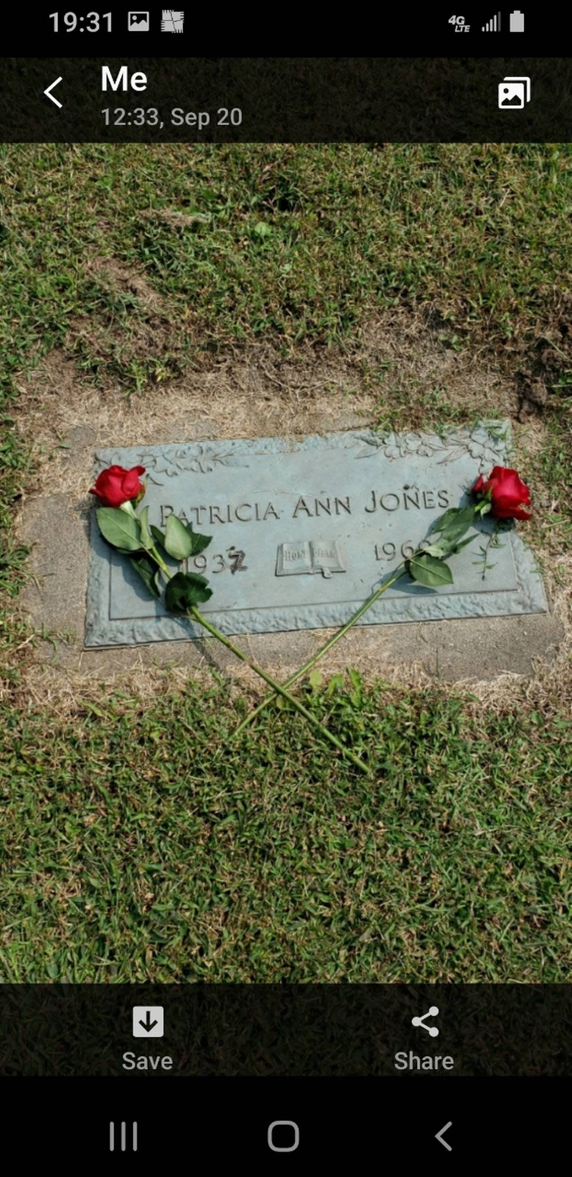 Patricia Jones, who was murdered within months of James Kinne, is buried in Mount Auburn Cemetery in St. Joseph.