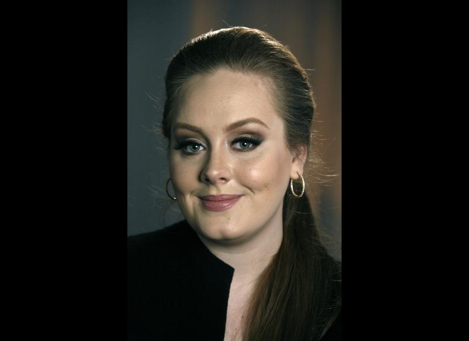 Adele poses for a portrait 