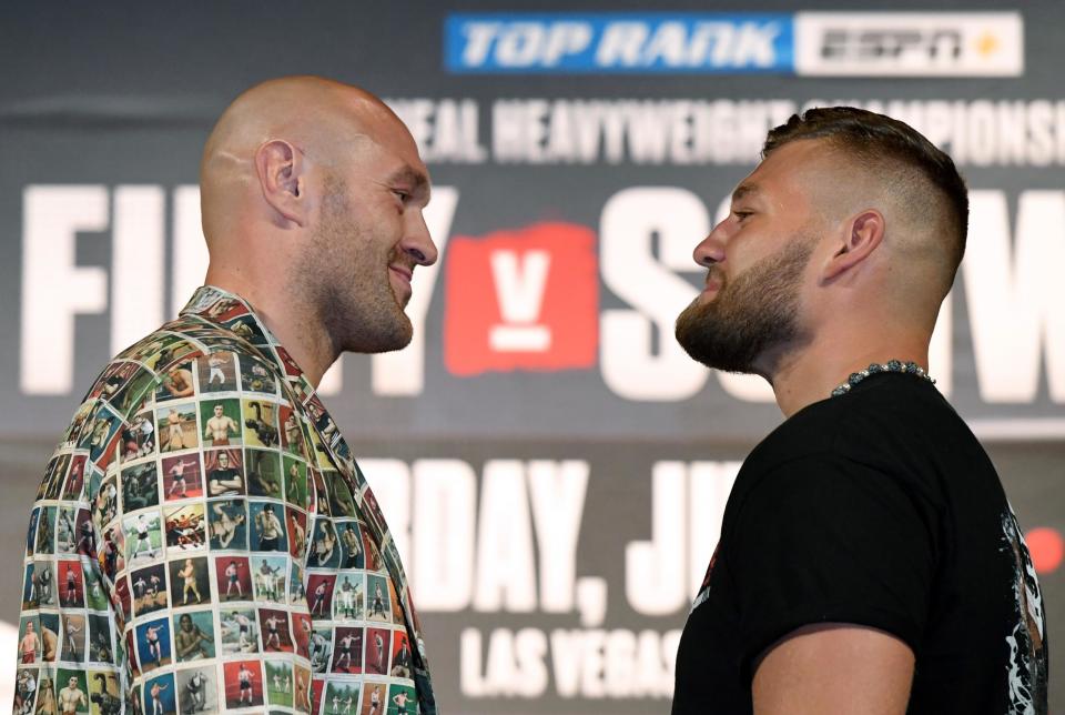 Tyson Fury vs Tom Schwarz fight LIVE: Stream details, boxing updates, point scoring and undercard action