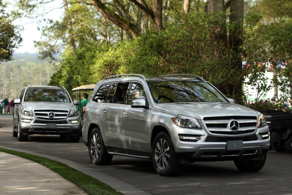 Mercedes at the Masters