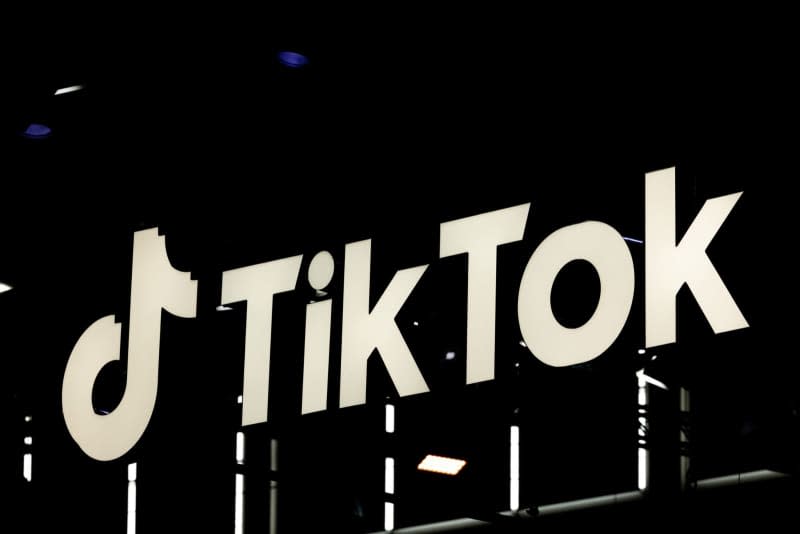 The logo of Tik Tok is seen at Gamescom. The US Senate on 23 April approved a law aimed at forcing a change of ownership of popular video-sharing app TikTok. It will now head to President Joe Biden, who had made it known that he would sign it into law should it reach his desk. Rolf Vennenbernd/dpa