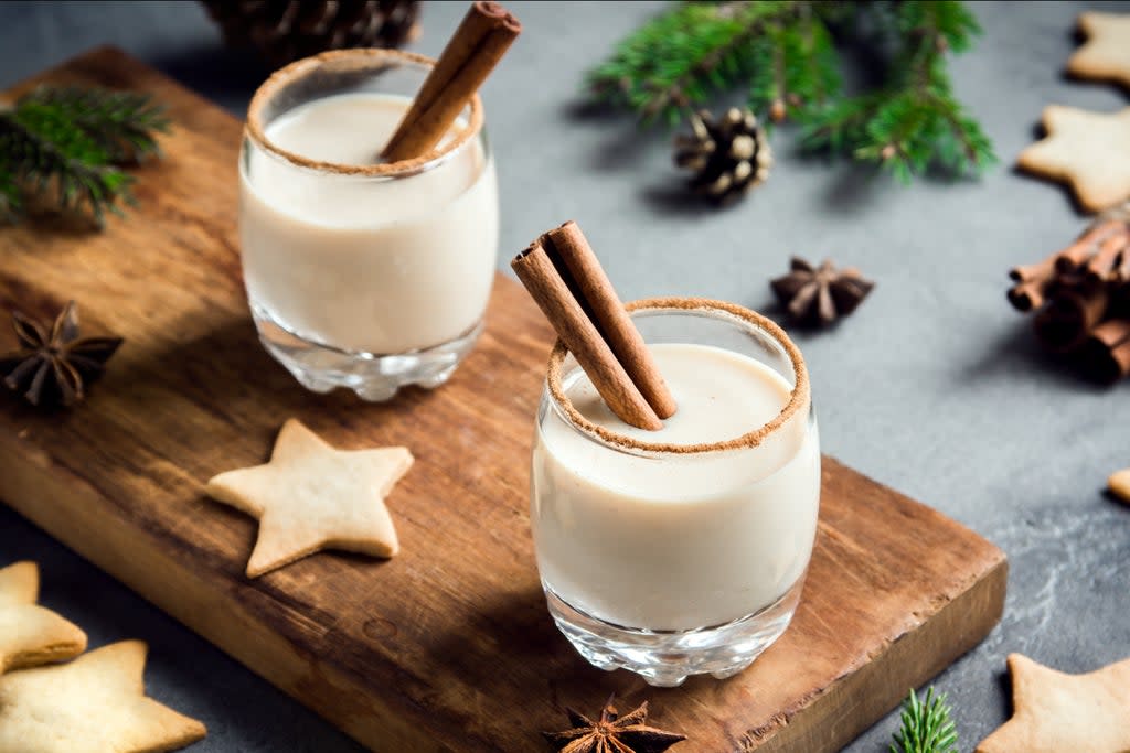 Festive cheer: a glass of good eggnog is the perfect alternative for those all mulled out  (Shutterstock)