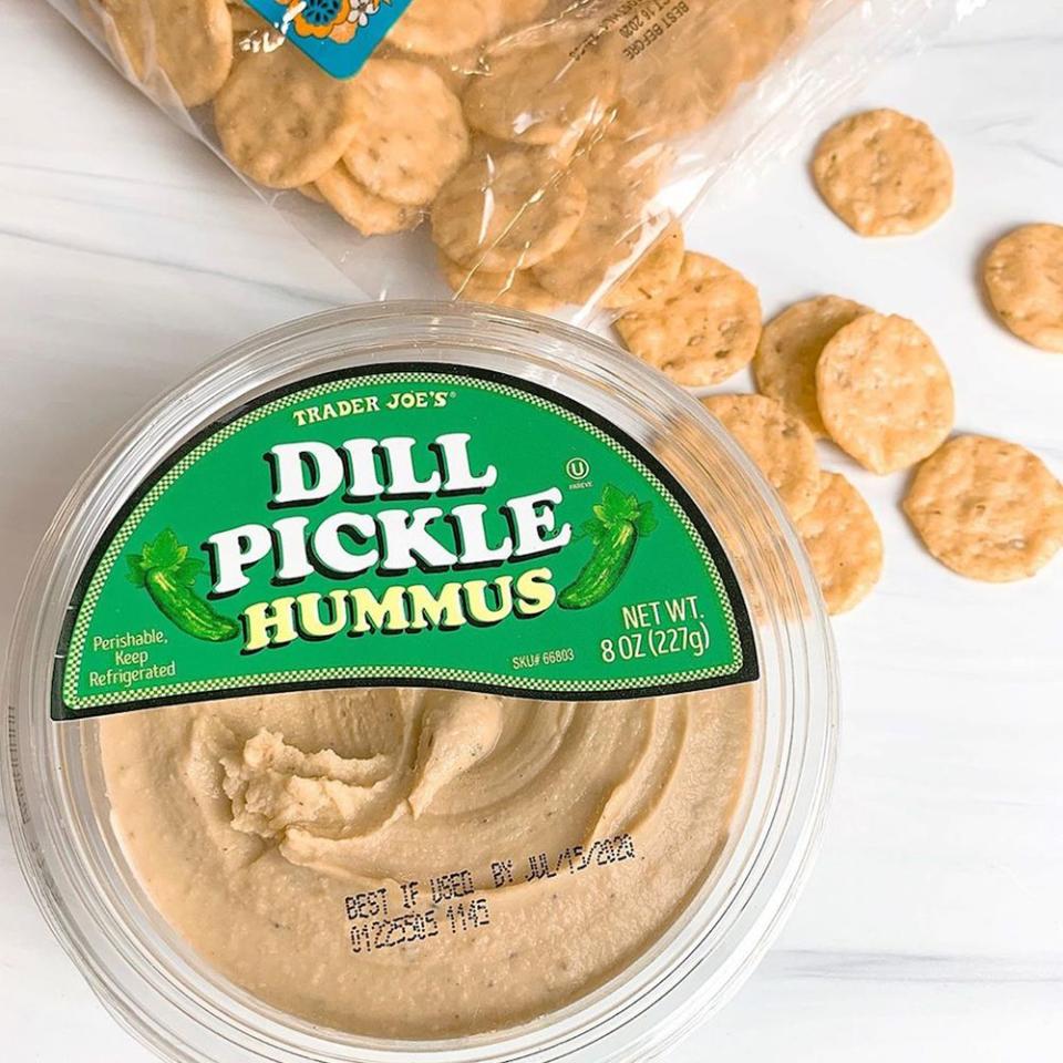 Dill Pickle Hummus