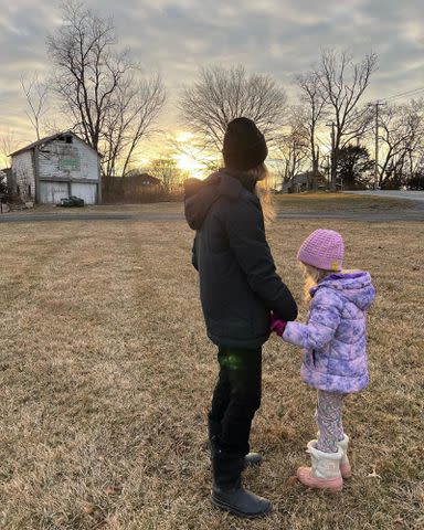 <p>Amanda Seyfried Instagram</p> Amanda Seyfried and her daughter Nina