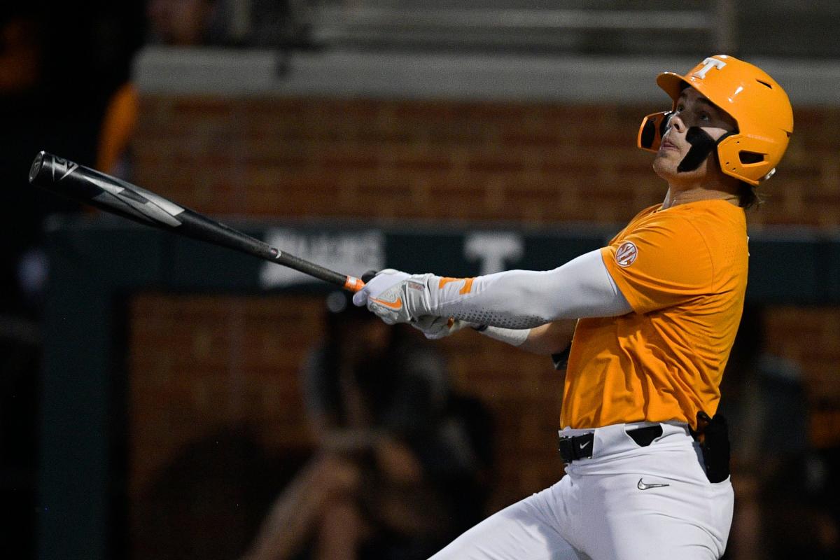 Houston Astros pick Tennessee baseball's Drew Gilbert in 2022 MLB