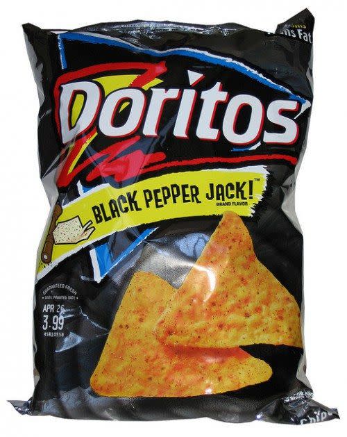 Black Pepper Jack Doritos