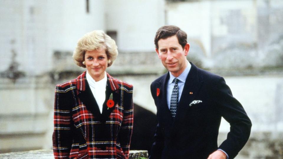 charles and diana in france