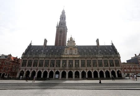 The library of the university KU Leuven "Katholieke Universiteit Leuven" is pictured in Leuven, Belgium, June 8, 2016. REUTERS/Francois Lenoir