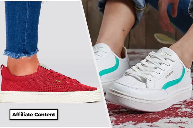 Feel good and look good wearing vegan trainers  (Photo: Cariuma & John Lewis)