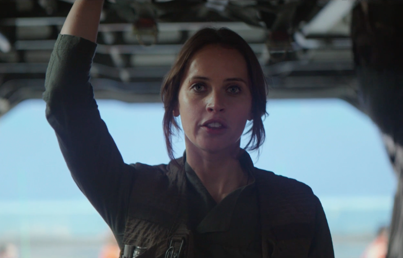 Felicity Jones in Rogue One (Credit: Disney/Lucasfilm)