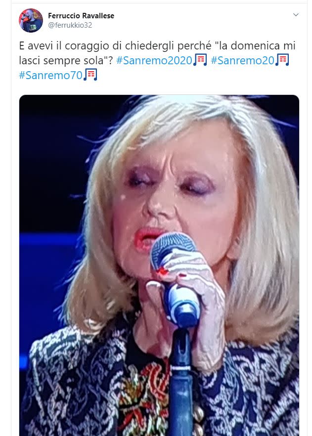 Dall'acclamazione del maestro Vessicchio senza il quale Sanremo non sarebbe lo stesso, a Rita Pavone in versione Chucky, bambola assassina, fino a un Achille Lauro da shock s-vestito con un body strass nude. La prima serata del Festival ha risvegliato l'immaginazione degli utenti social...