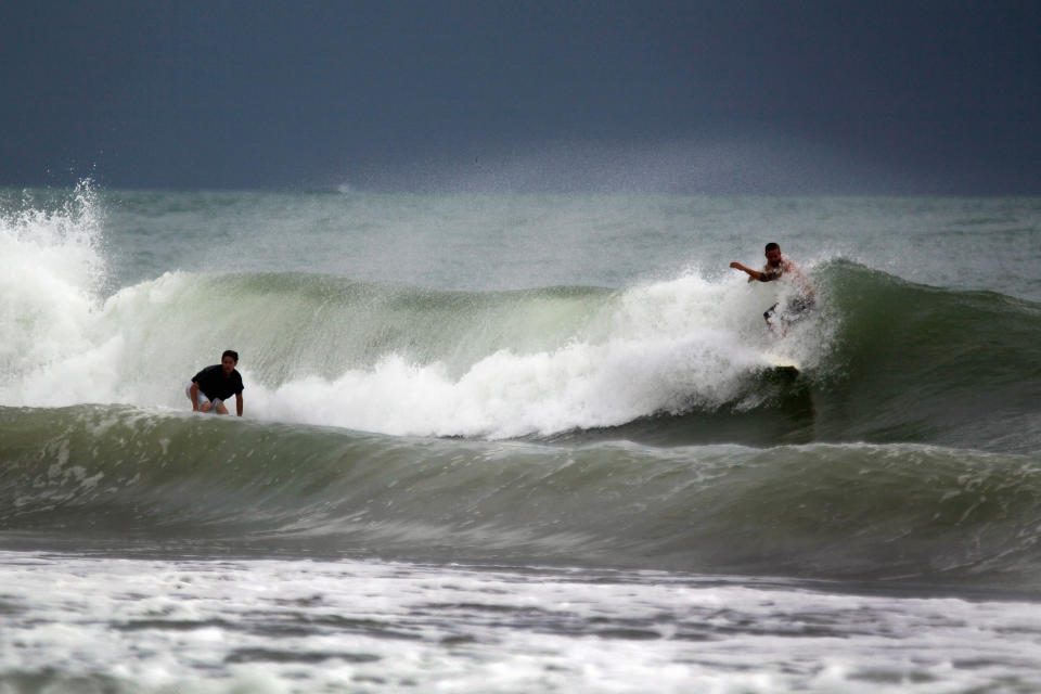 Florida Beaches Feel Effects Of Hurricane Irene