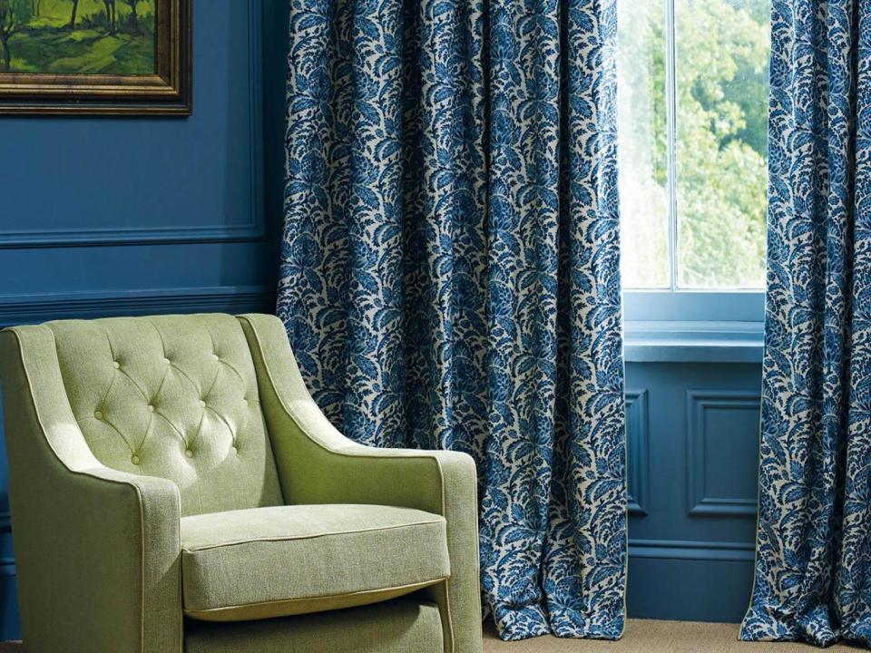 Arcadia Torosay curtains in Indigo from Curtains.com