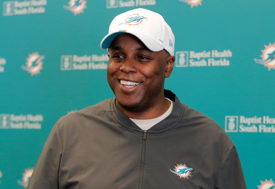 Dolphins GM Chris Grier has multiple ongoing negotiations with players.