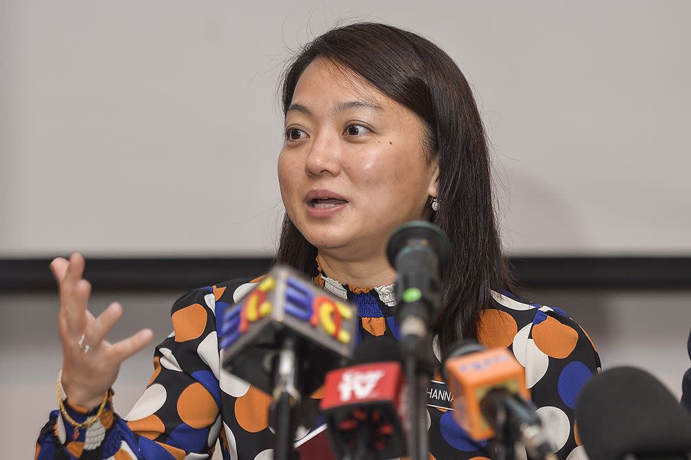 Hannah Yeoh said many meetings have been held with stakeholders to draft a solution mechanism for the issue, and that she had also raised the matter in Parliament. — Picture by Miera Zulyana