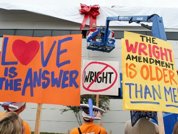 Wright Amendment protest