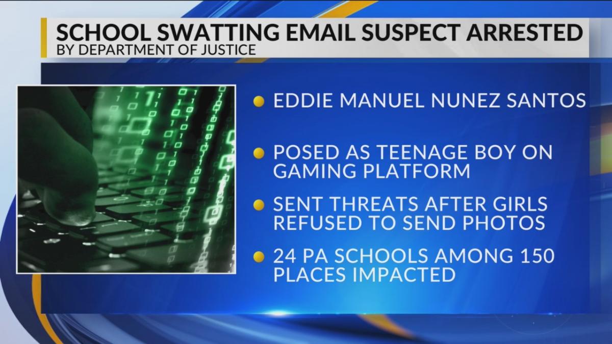 Man Charged For Pennsylvania School Bomb Threats Sent After Teens Wouldnt Send Nudes Fbi Reports 9651