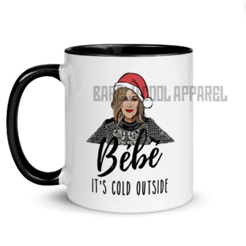 "Bébe It's Cold Outside" Mug