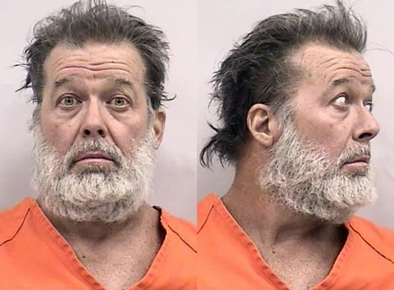 Robert L. Dear, the 57-year-old suspect in the November shooting at a Planned Parenthood clinic in Colorado, repeatedly shouted "protect the babies" and acknowledged his guilt during a court hearing on December 9 2015, a local TV station reported