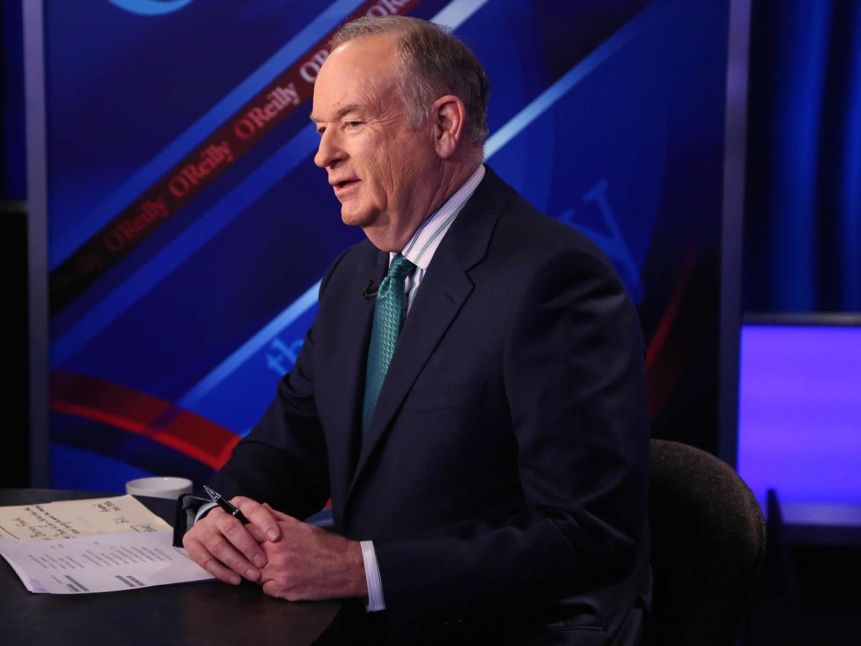 Former Fox News host Bill O’Reilly