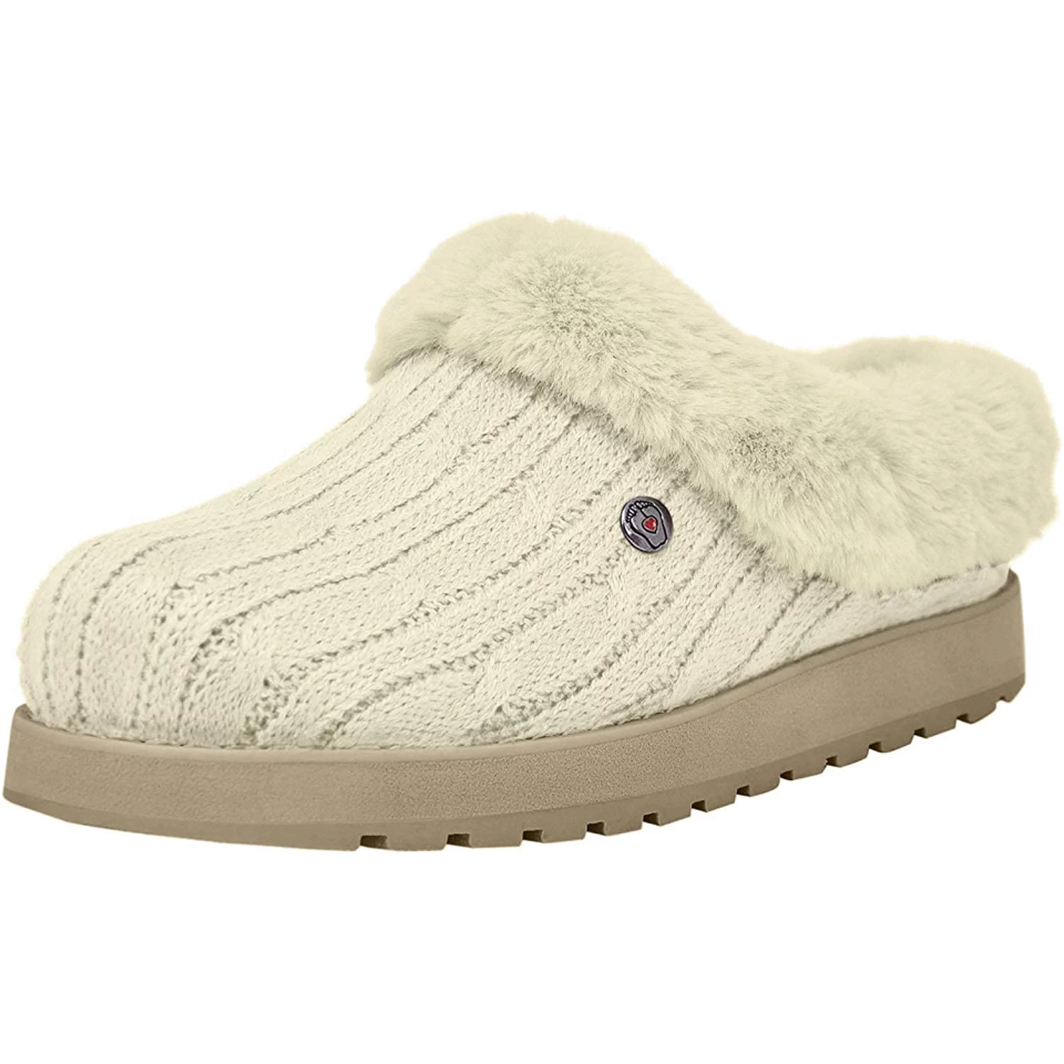 <p><a href="https://go.redirectingat.com?id=74968X1596630&url=https%3A%2F%2Fwww.walmart.com%2Fip%2FSkechers-Women-s-BOBS-Keepsakes-Ice-Angel-Clog-Slipper%2F689590543&sref=https%3A%2F%2Fwww.womansday.com%2Flife%2Fg29417379%2Fgifts-for-wife%2F" rel="nofollow noopener" target="_blank" data-ylk="slk:Shop Now;elm:context_link;itc:0;sec:content-canvas" class="link ">Shop Now</a></p><p>Women's BOBS Ice Angel Slippers</p><p>walmart.com</p><p>$39.95</p>