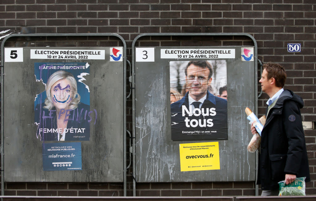 French 2022 Presidential Electoral Campaign Posters