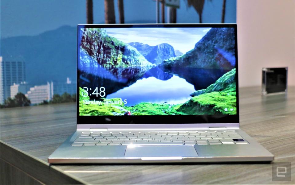 Samsung Galaxy Book Flex Alpha hands-on at CES 2020