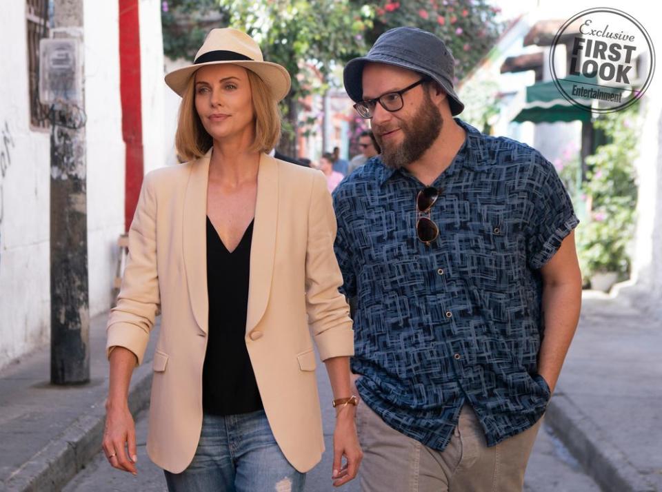 Long Shot: Charlize Theron, Seth Rogen revealed in first look photos