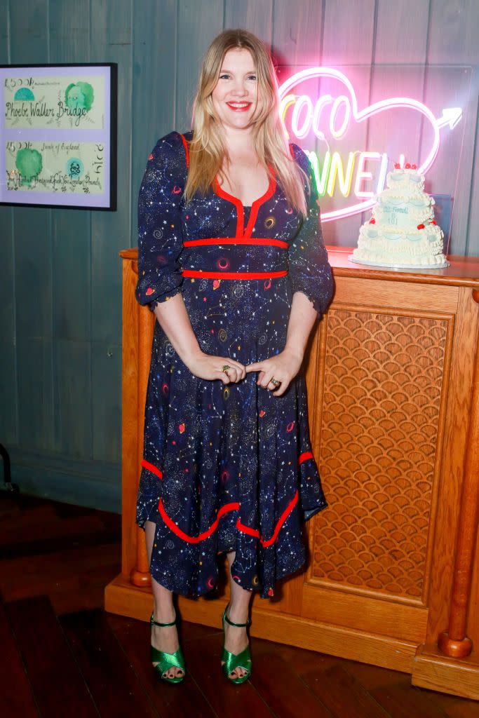 emerald fennell attends the coco fennell 10th anniversary dinner at the ned