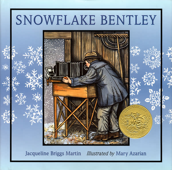 This book cover image released by HMH Books for Young Readers shows "Snowflake Bentley," by Jacqueline Briggs Martin and illustrated by Mary Azarian. (AP Photo/HMH Books for Young Readers)