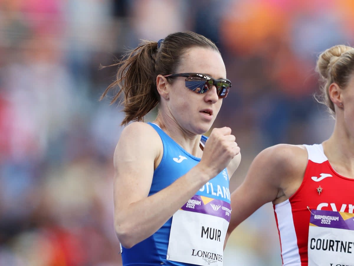 Laura Muir of Team Scotland competes during the Women's 1500m Round 1 heats (Getty Images)