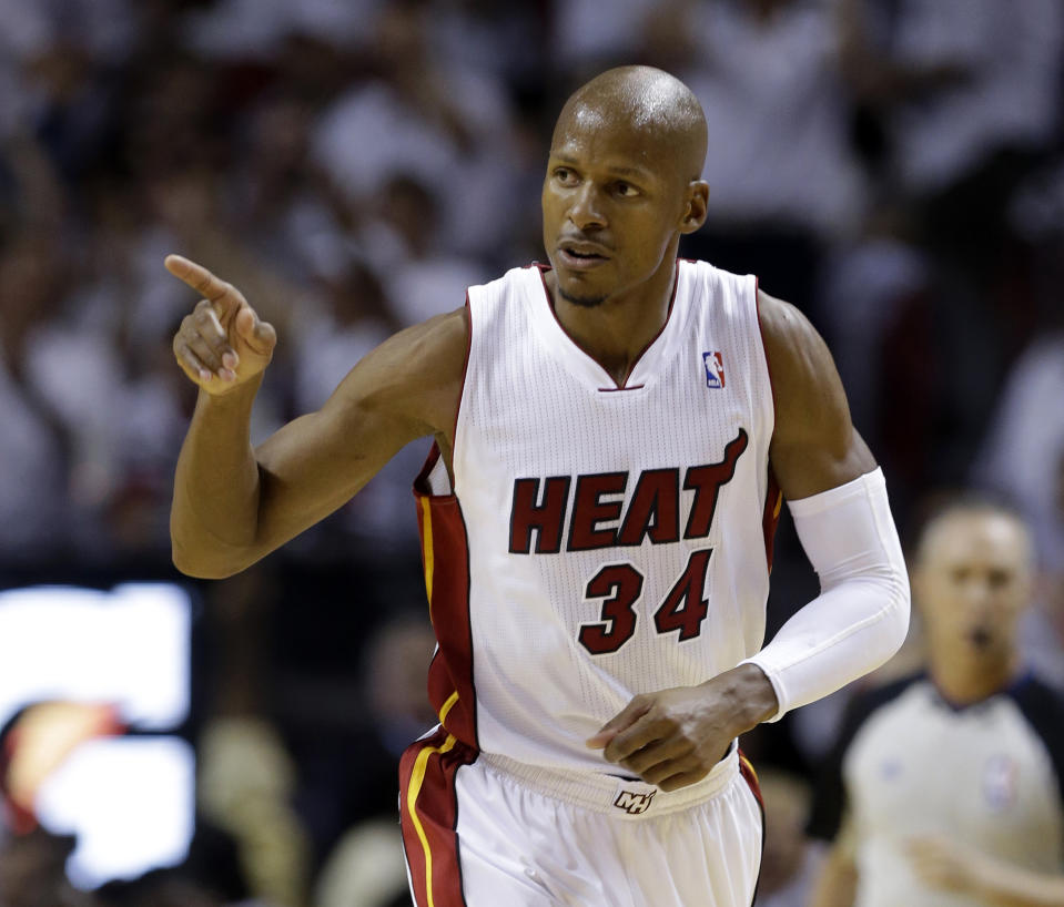 First-year candidates Steve Nash, Jason Kidd, Grant Hill and Ray Allen are heading into the Naismith Memorial Basketball Hall of Fame. (AP Photo)