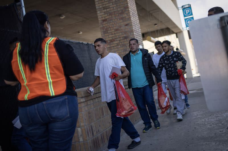 The Wider Image: The toll on migrants of a free bus north from the border