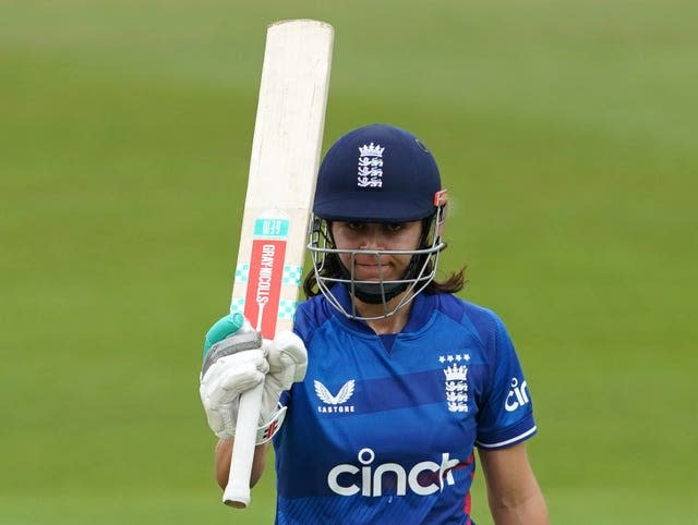 Maia Bouchier also shone with the bat (Joe Giddens/PA)